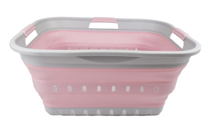 Collapsible Laundry Basket, 42 L Pop-Up Tub That Folds to 2.7 inches - Image 4