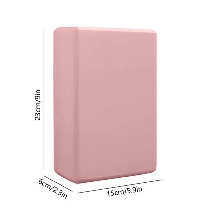 High-Density Foam Yoga Block with Non-Slip Faces and Rounded Edges - Image 3