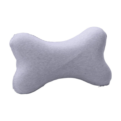 Bone-Shaped Memory Foam Travel Neck Pillow with Washable Removable Cover