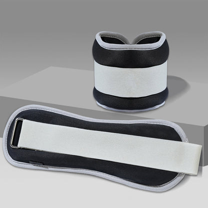 Adjustable Ankle and Wrist Weights, 2 Piece Set with Steel Grit Fill - Image 6