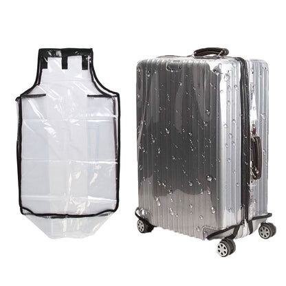 Clear Suitcase Cover for 20 to 30 inch Cases, Heavy Duty Protective Sleeve - Image 4