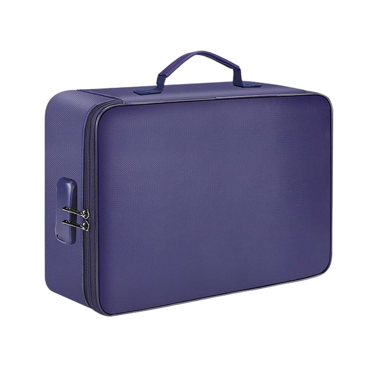 Fireproof Document Bag with Combination Lock, 3 Layer Water-Resistant File Case