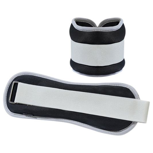 Adjustable Ankle and Wrist Weights, 2 Piece Set with Steel Grit Fill
