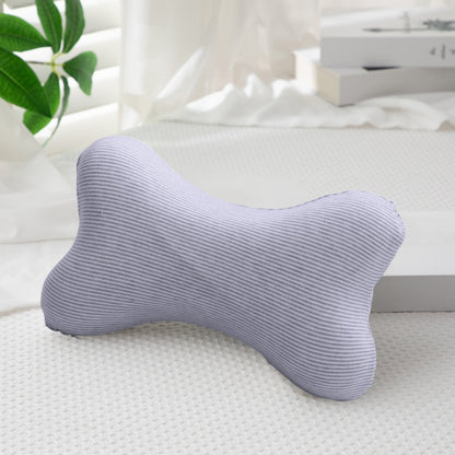 Bone-Shaped Memory Foam Travel Neck Pillow with Washable Removable Cover - Image 2