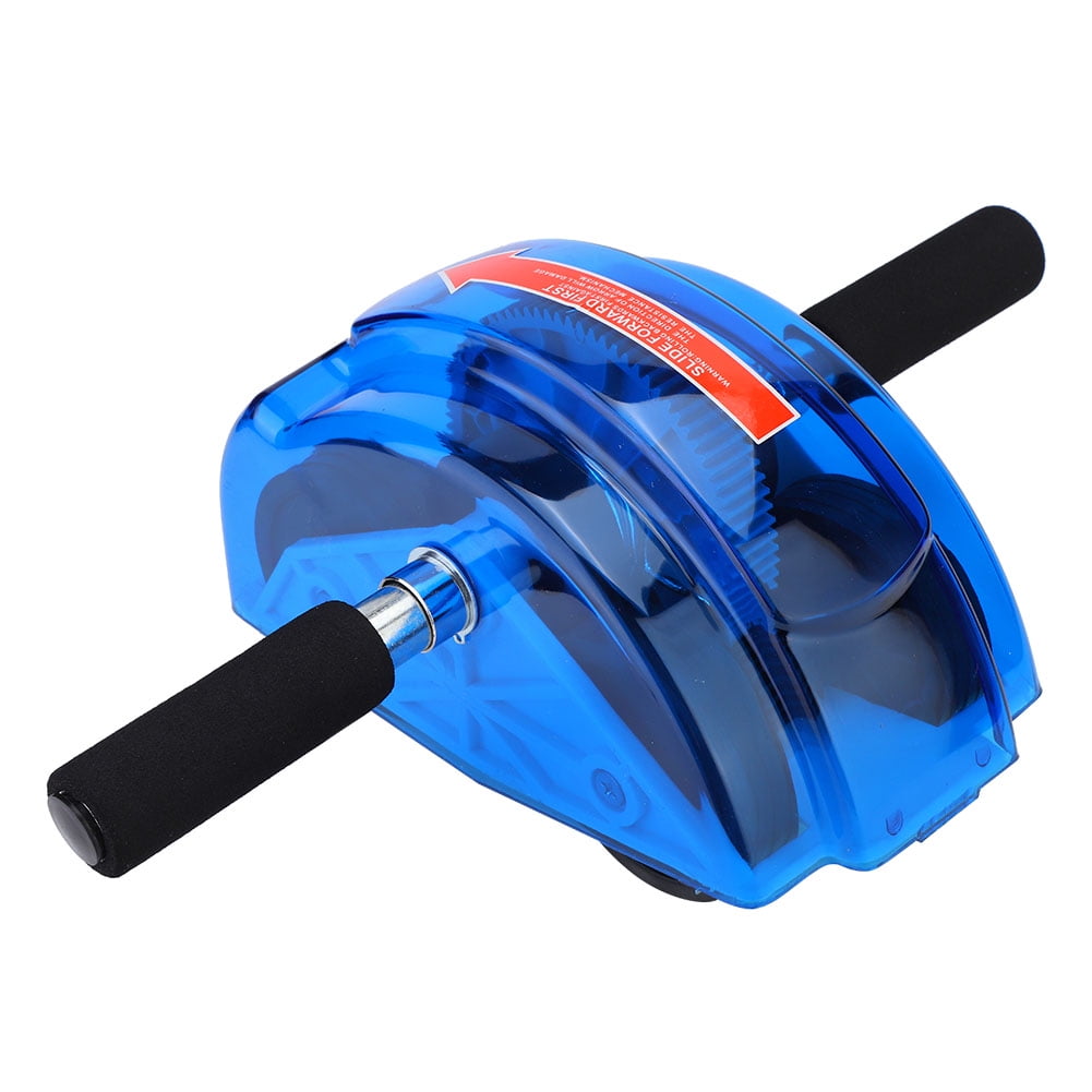 Four-Wheel Ab Roller with Grip Handles and Knee Mat, 15.75 inch Width - Image 2