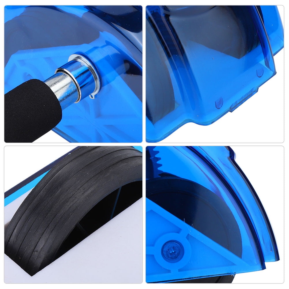 Four-Wheel Ab Roller with Grip Handles and Knee Mat, 15.75 inch Width - Image 4