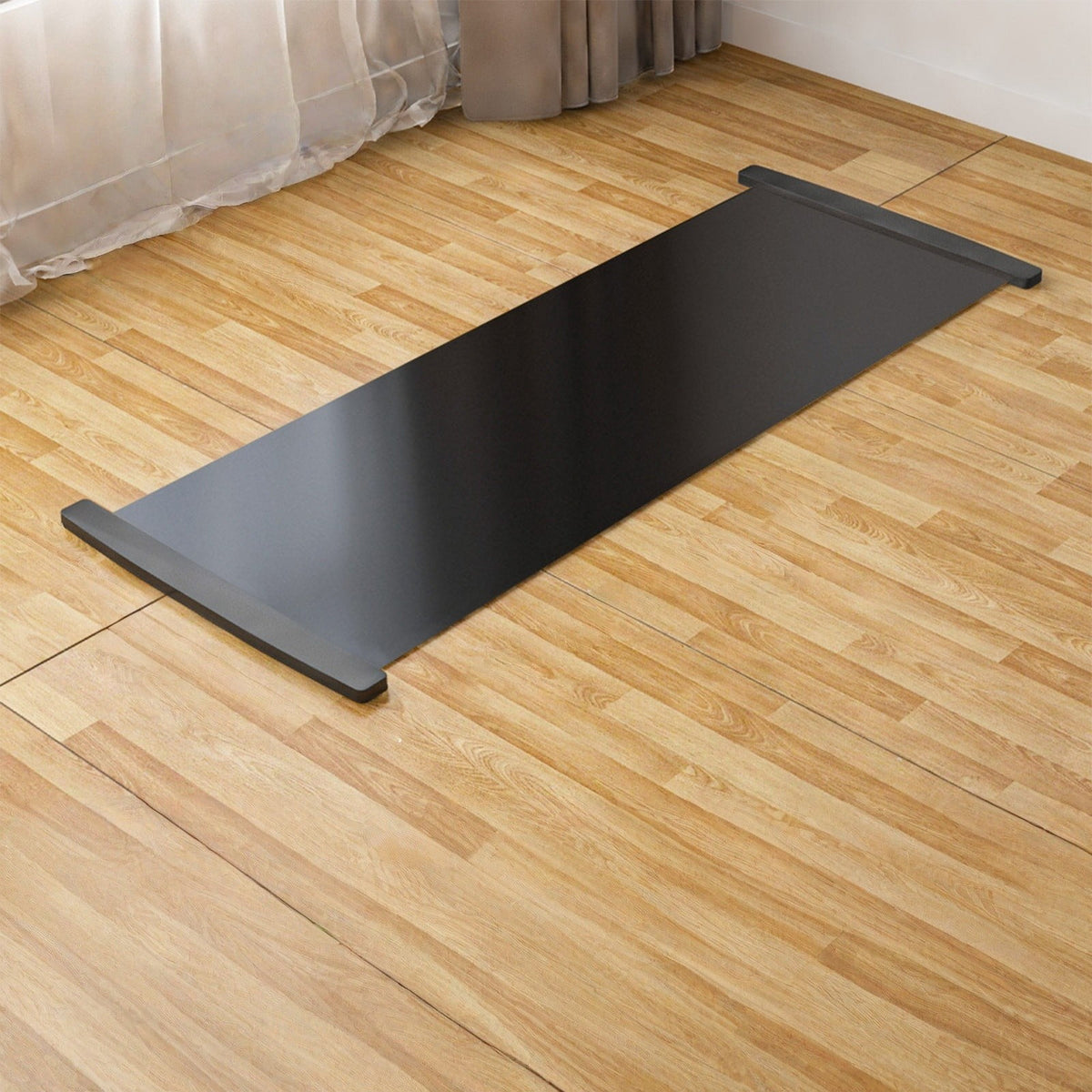 Slide Board Training Mat with End Stops and Shoe Covers for Lateral Work - Image 6