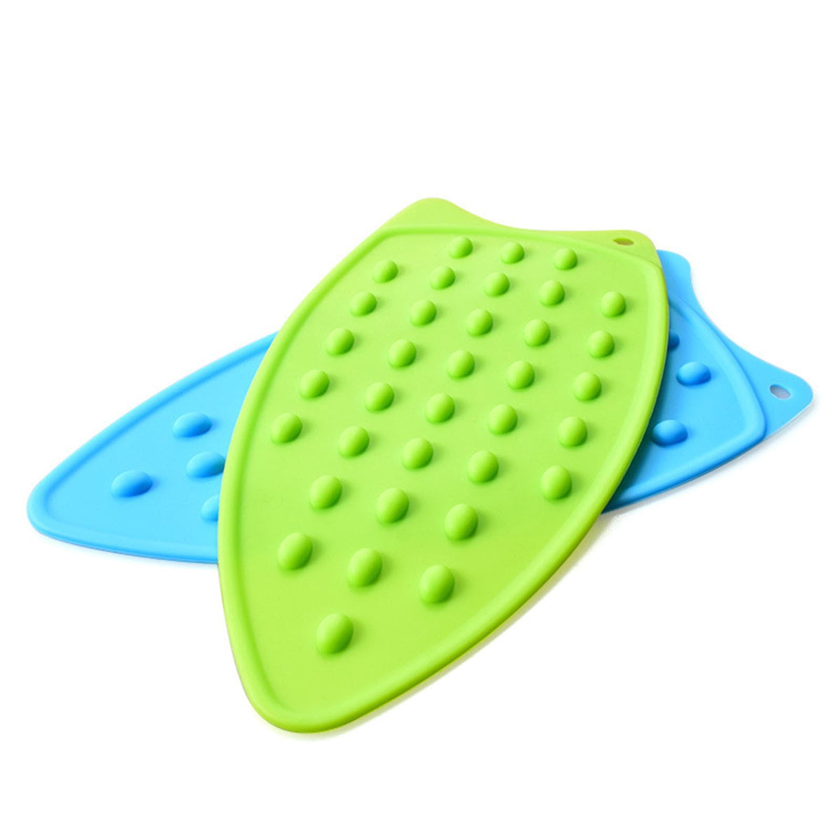 Silicone Ironing Mat and Hot Iron Rest in Turquoise Green, 10.4 x 5.5 inches - Image 6