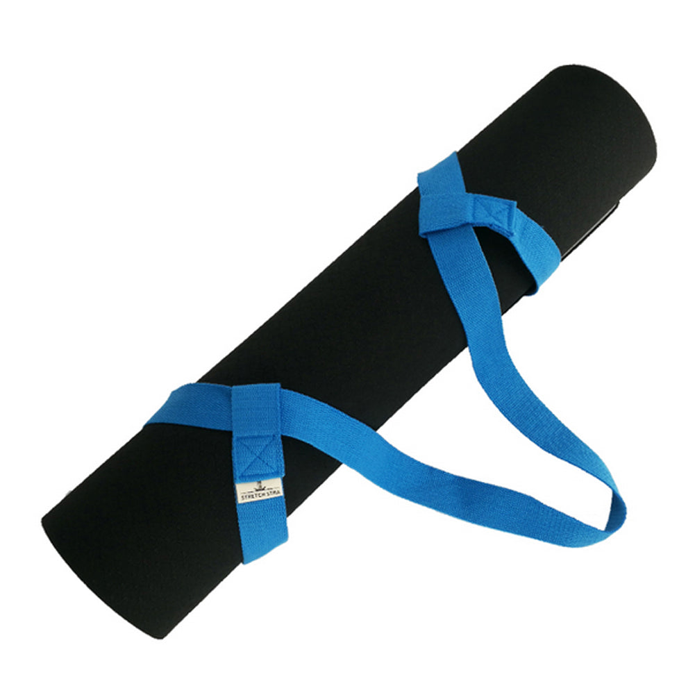 Cotton Carrying Sling for Exercise Mats, Adjustable Shoulder Strap - Image 3