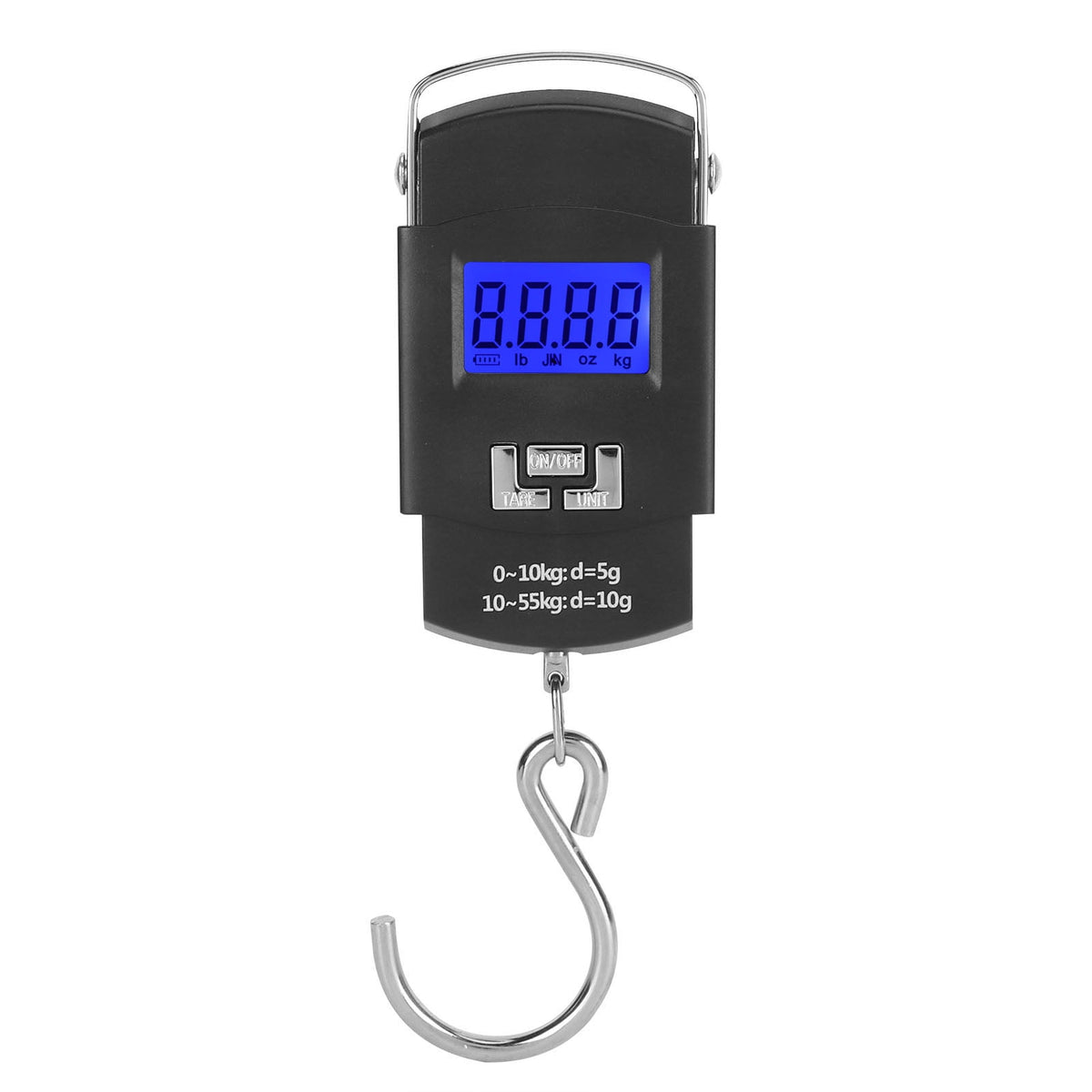 Digital Hanging Luggage Scale, 121 lb Capacity with USB Rechargeable Battery - Image 2