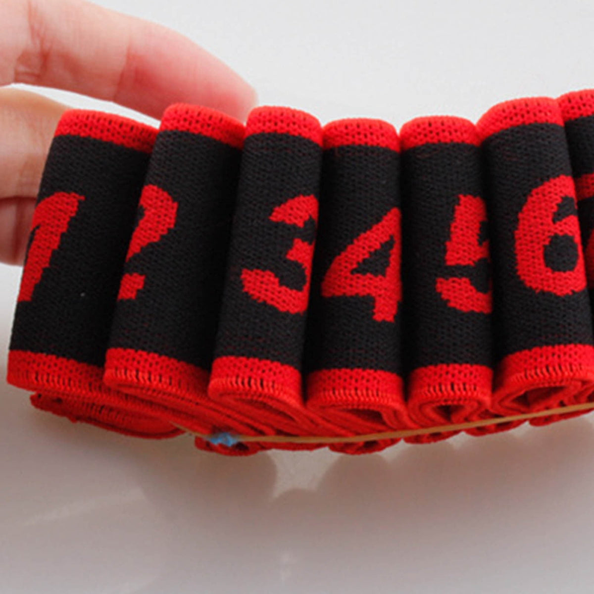 Elastic Stretching Strap with Loops for Yoga, Dance and Flexibility Work - Image 4