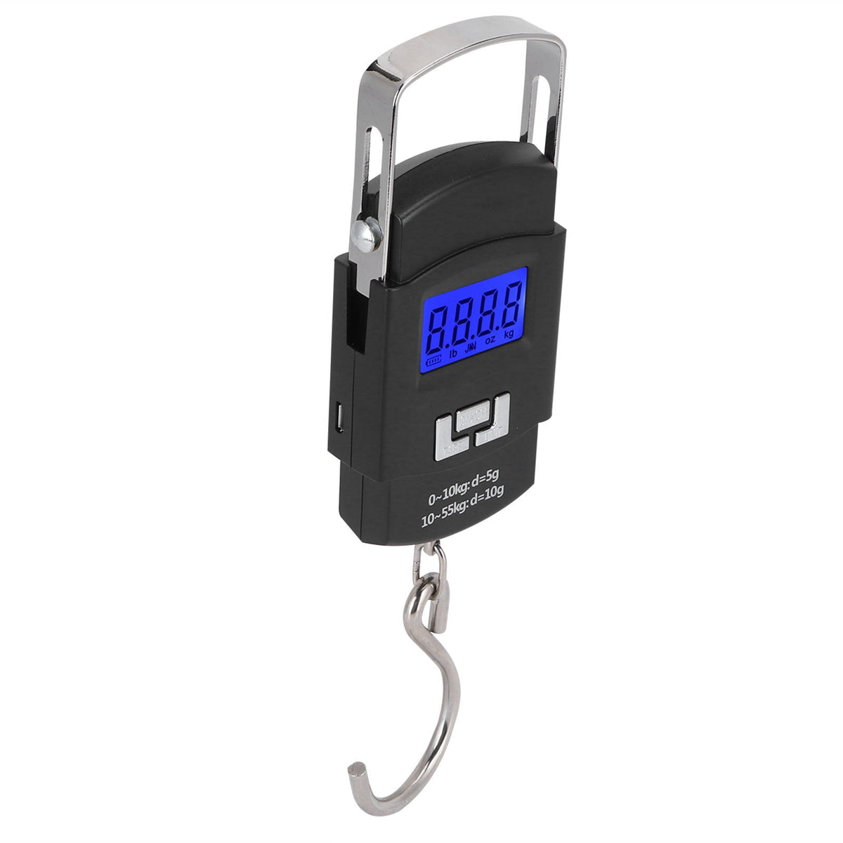 Digital Hanging Luggage Scale, 121 lb Capacity with USB Rechargeable Battery - Image 3