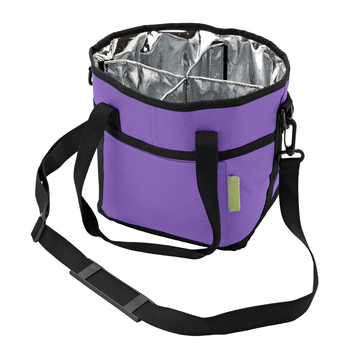 Insulated Drink Carrier for Four Cups, Collapsible Caddy with Shoulder Strap - Image 5
