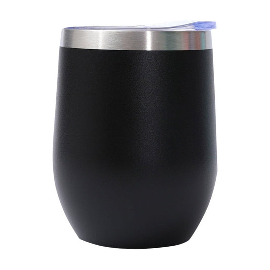12 oz Insulated Stainless Steel Tumbler with Lid, Double-Wall Vacuum Cup