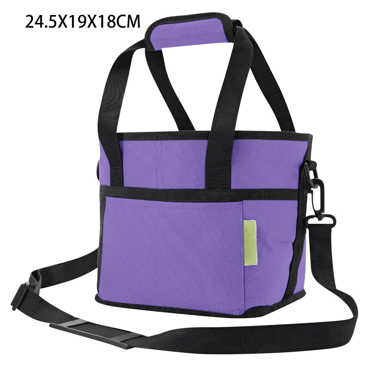 Insulated Drink Carrier for Four Cups, Collapsible Caddy with Shoulder Strap - Image 3