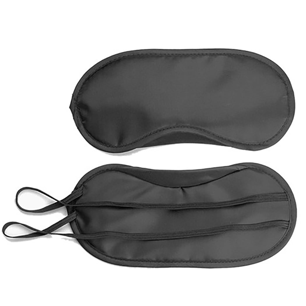 Sleep Eye Masks, 10 Pack with Elastic Band in Black - Image 6