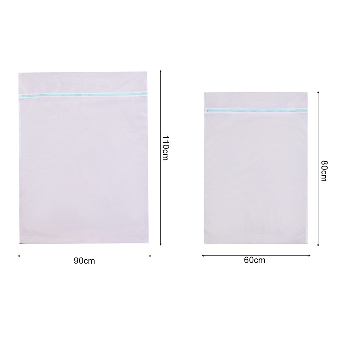 Extra Large Mesh Laundry Bags, 2 Pack with Rustproof Zips for Bedding - Image 3