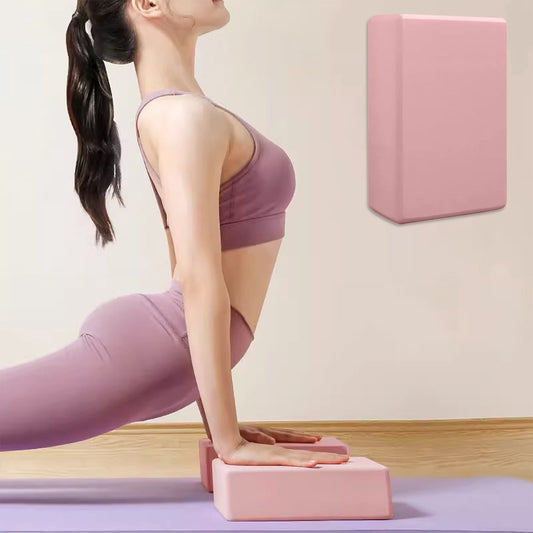 High-Density Foam Yoga Block with Non-Slip Faces and Rounded Edges - Image 2