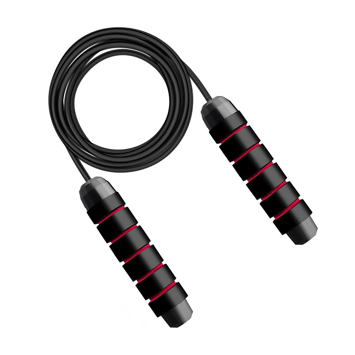 Adjustable Speed Skipping Ropes, 2 Pack with Foam Grips and Ball-Bearing Swivels - Image 6