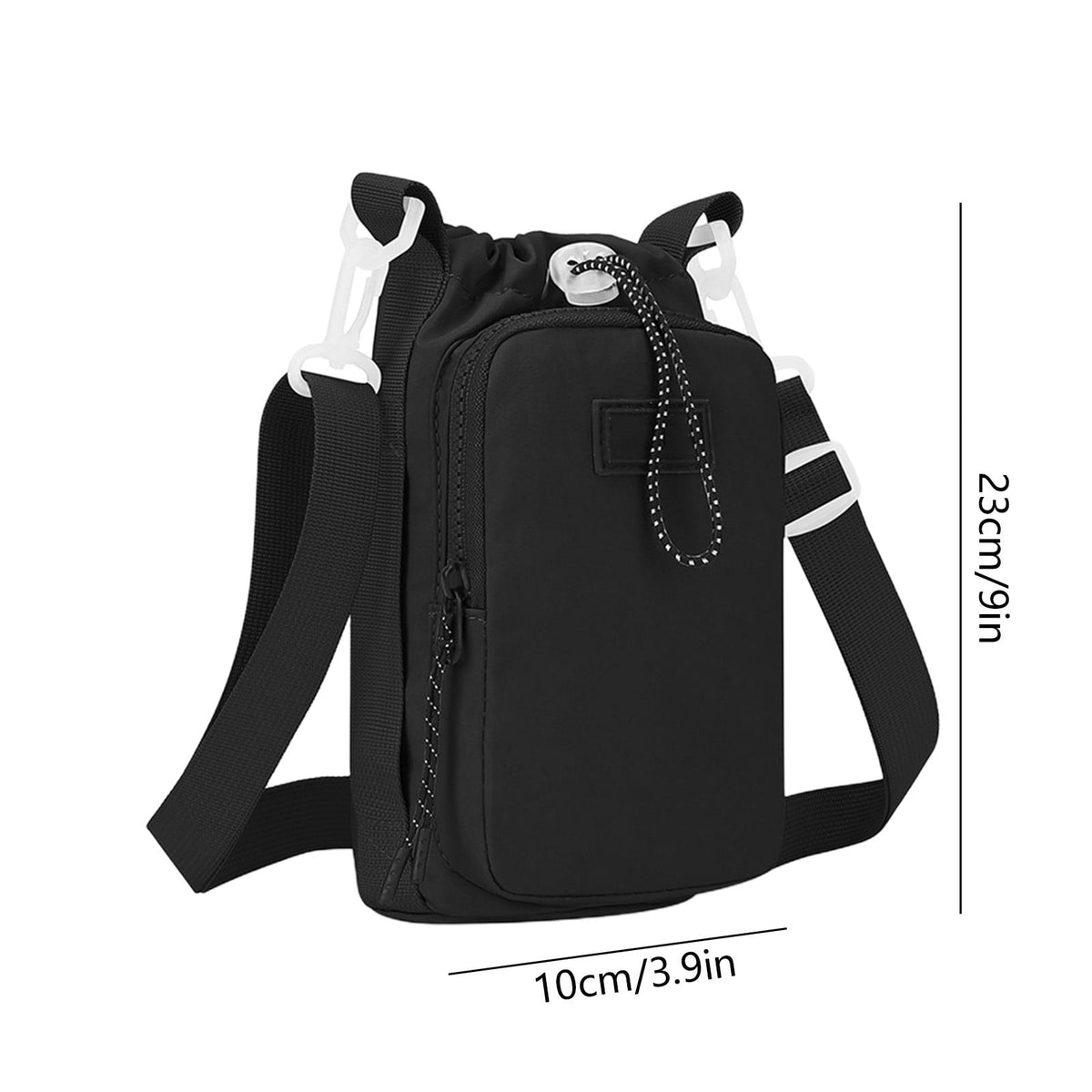 Insulated Water Bottle Sling with Phone Pocket and Adjustable Shoulder Strap - Image 3