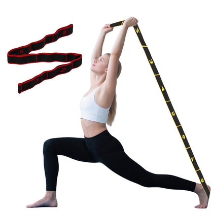 Elastic Stretching Strap with Loops for Yoga, Dance and Flexibility Work - Image 2