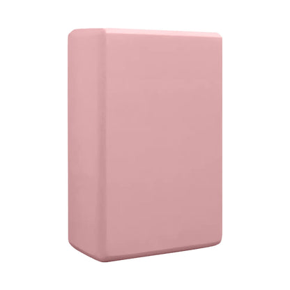 High-Density Foam Yoga Block with Non-Slip Faces and Rounded Edges