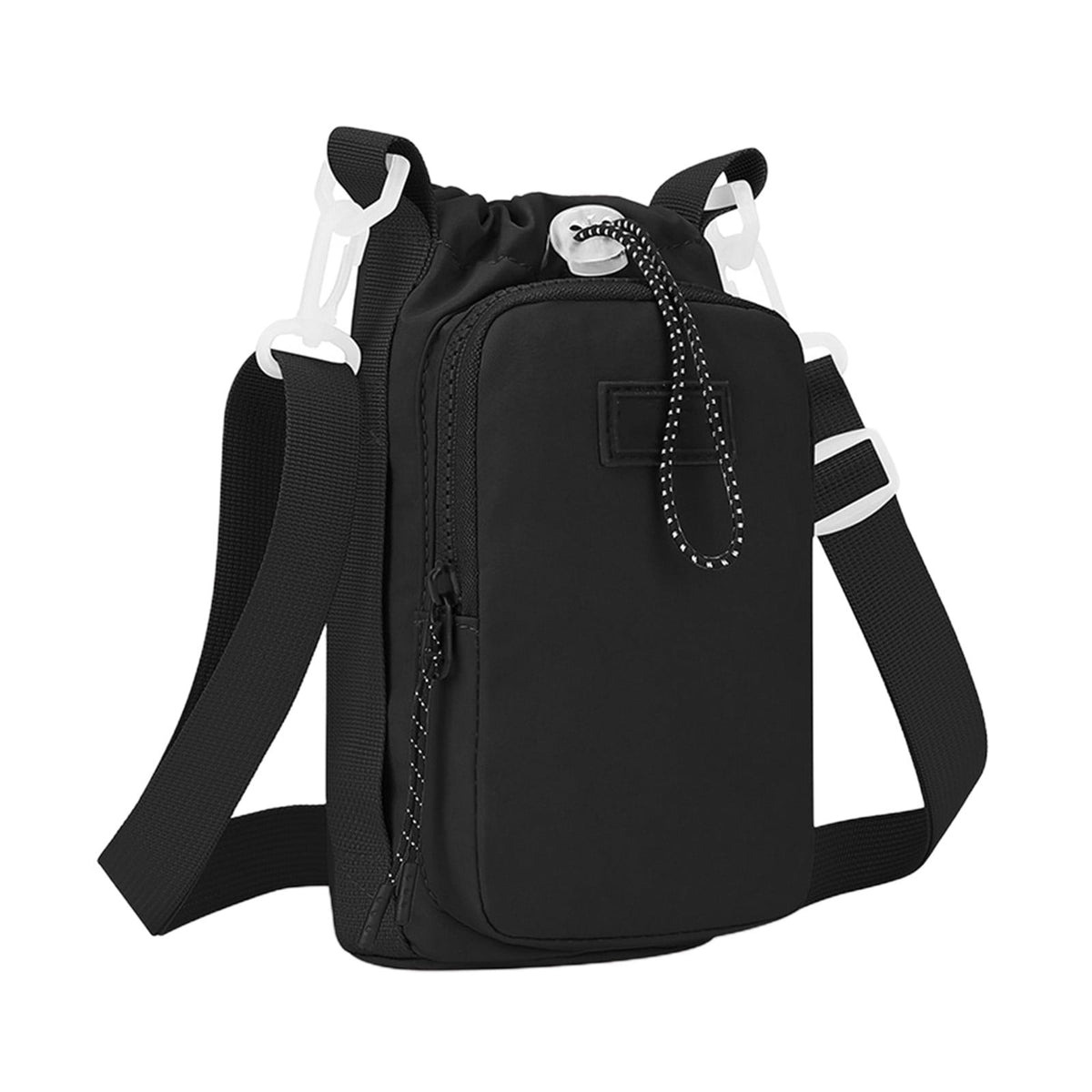 Insulated Water Bottle Sling with Phone Pocket and Adjustable Shoulder Strap
